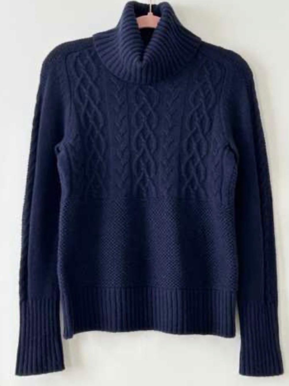 GAP navy turtleneck sweater